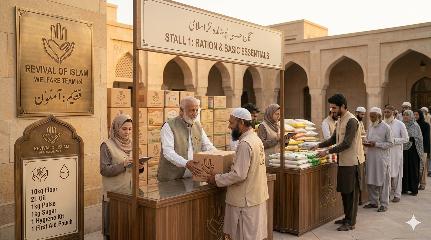 Free Rashan Distribution Program